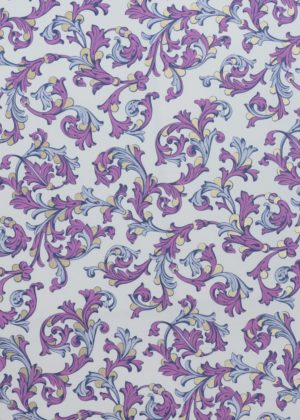 Purple florentine pattern