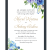 Example of mounted invitations